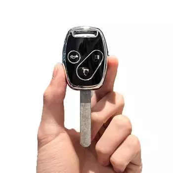 Чехол для автомобильного дистанционного ключа из ТПУ, чехол для Honda Accord Civic CRV CR-V Pilot Insight Ridgeline, защитный держатель, сумка для ключей, аксессуары