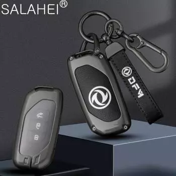 Чехол для автомобильного дистанционного ключа из цинкового сплава, сумка для Dongfeng Fengxing Forthing T5 EVO, защитная оболочка, аксессуары для брелока без ключа