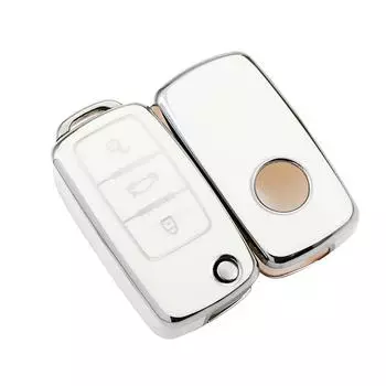 Чехол для автомобильного ключа, брелок для ключей Volkswagen, чехлы для ключей Langyi Sagitar Jetta Weiling Bora Tiguan VW, брелок для автомобильного ключа