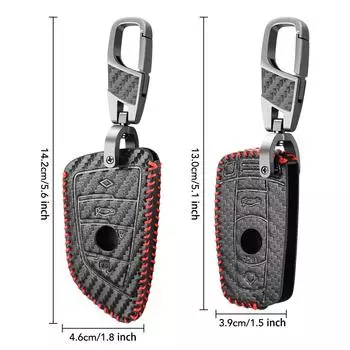 Чехол для автомобильного ключа, чехол-брелок для BMW 1 2 3 4 5 6 7 серии X1 X3 X4 X5 X6 X7 F10 F20 F30 G20 G30 G01 F15 F16 G02 G05 F34 сумка A style