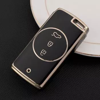 Чехол для автомобильного ключа Chery для Tiggo 7 и Xingtu TX — унисекс, простой дизайн красный