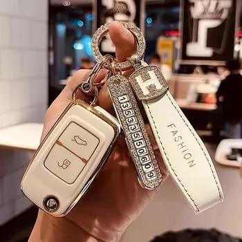 Чехол для автомобильного ключа Chery Jianghuai, автомобильный чехол для ключей с дистанционным управлением, пряжка As Shown in the Figure2