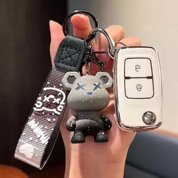 Чехол для автомобильного ключа Chery Ruihu Kai RuiK50Jianghuai, автомобильный чехол для ключей с дистанционным управлением, пряжка Kai RuiDStyle-Folding2Key