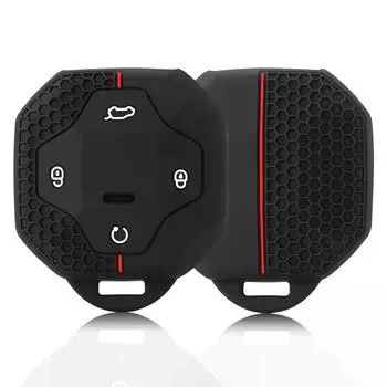 Чехол для автомобильного ключа для Chery Jetour T2 Traveler 2023 2024 Fob 4 кнопки пульт дистанционного управления защитный чехол пряжка прочные аксессуары чёрный