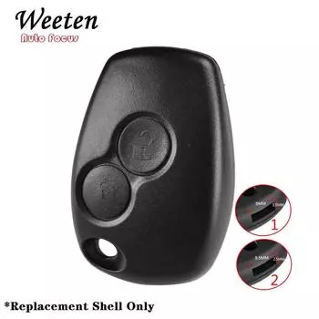 Чехол для автомобильного ключа для Dacia Duster Logan для Renault Trafic Clio Kangoo Modus Twingo Sandero Movano Fit VAC102/NE73 Blade