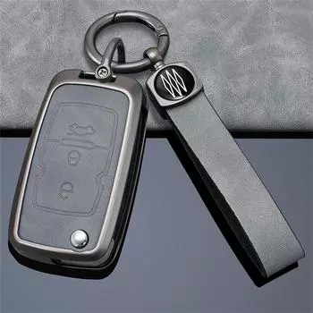 Чехол для автомобильного ключа для Geely Emgrand EU 7 EC7 EC715 EC718 EC7-RV EC715 EC718-RV GC5 GC6 EC8 SL брелок серый