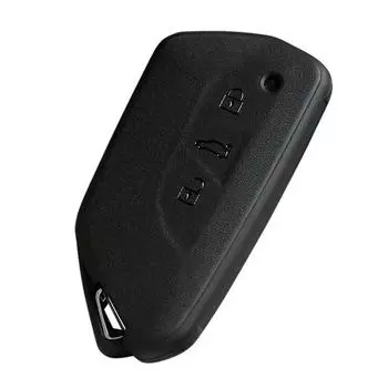 Чехол для автомобильного ключа для Golf MK8 ID3 ID4 для Cupra для Leon Born матовый черный чехол для автомобильного ключа-брелока аксессуары для салона автомобиля CHINA