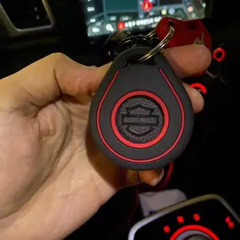 Чехол для автомобильного ключа для Harley Davidson Softail Sportster VRSC Touring X48 883 1200 Street Glide чехол для ключа для мотоцикла держатель для ключей