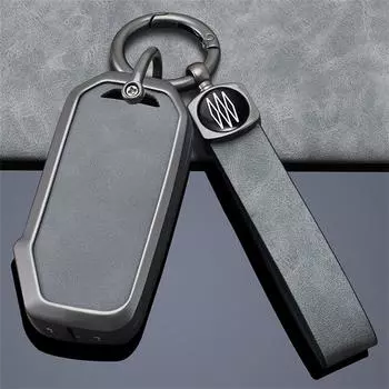 Чехол для автомобильного ключа для Kia Sportage 2019 Rio 3 Ceed Sorento Picanto Cerato Soul Optima 4 2011 Niro X Line Stinger K3 K5 K2 K7 Forte серый