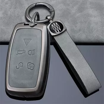 Чехол для автомобильного ключа для Land Rover для Range Rover Sport Vouge 2009 2010 Чехол Keyless Remote Fob Shell аксессуары Car-Styling серый