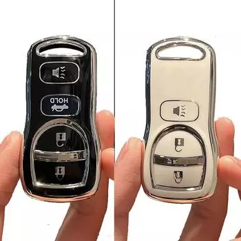 Чехол для автомобильного ключа для Nissan Tiida Sentra X-trail T30 Altima Frontier Armada Maxima для Infiniti QX56 JA60 FX35 FX 35