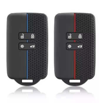 Чехол для автомобильного ключа для Renault Clio Kadjar Capture Koleos Espace Master Talisman Scenic Megane 4 Arkana Sandero Силиконовый защитный чехол красный