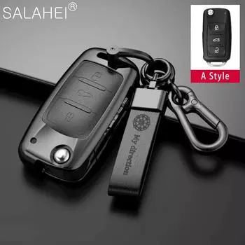 Чехол для автомобильного ключа для Volkswagen Bora Polo Tiguan Jetta Passat Golf 7 MK7 Tiguan MK2 для Skoda Octavia A7 SEAT Ateca Leon FR 2 Ibiza