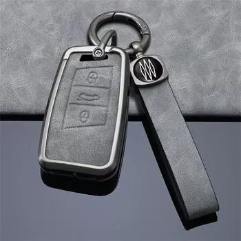Чехол для автомобильного ключа для volkswagen vw magotan b8 wei lan polo 9n golf 4 3 5 6 6r 7 mk7 mk4 passat b5 b8 b7 b6 touran bora caddy tiguan серый