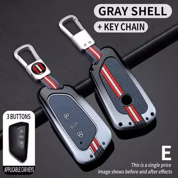 Чехол для автомобильного ключа Fob Case Shell для VW для Volkseagen Golf 8 MK8 ID3 ID4 Cupra для Skoda Octavia A8 SEAT Leon MK4 Formentor Tarraco