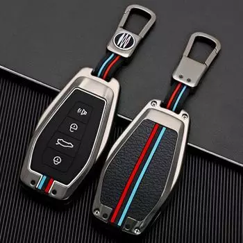 Чехол для автомобильного ключа из цинкового сплава, защитный чехол-брелок для Geely Okavango Coolray Atlas Monjaro Tugella Emgrand GT S Proton X50 X70