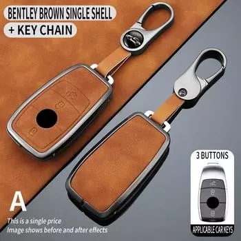 Чехол для автомобильного ключа из цинкового сплава для Mercedes Benz W176 W177 W205 W206 W212 W213 W222 W223 W167 463 X166 ACESG CLS Class