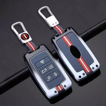 Чехол для автомобильного ключа из цинкового сплава, держатель для брелока для Land Rover Range Rover Discovery 5 Sport, для JAGUAR XE XF XJ F PACE, аксессуары