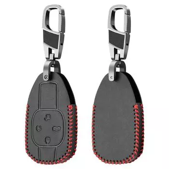 Чехол для автомобильного ключа из искусственной кожи, чехол для брелока, чехол для ключей для GAC Trumpchi 2021 Empow J11 J12 J13 J14 J15 J16 GS8 2023, брелки чёрный