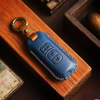 Чехол для автомобильного ключа из натуральной кожи с 2/3 кнопками для Mazda 2 3 6 Axela Atenza CX-5 CX5 CX-3 CX-7 CX8 CX-9 2016 2017 20 18