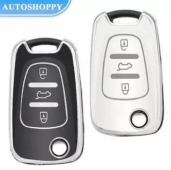 Чехол для автомобильного ключа из ТПУ, чехол-брелок для Hyundai I20 I30 Ix20 Ix35 Elantra Accent для KIA Sportage Rio 3 Soul Optima Ceed K5 K2
