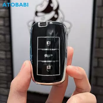 Чехол для автомобильного ключа из ТПУ с дистанционным брелоком, защитный чехол, автоаксессуары для Changan CS35 CS55 CS75 2018 2019 2020 Eado 2013 2014 2015 2016