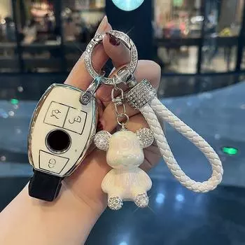 Чехол для автомобильного ключа из ТПУ, защитный чехол для Mercedes Benz ACES Class GLC CLE CLA GLB W213 W222 W223 W205 W206 W212 AMG X167