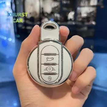 Чехол для автомобильного ключа из ТПУ для BMW MINI COOPER CLUBMAN COUNTRYMAN F54 F55 F56 F57 F60 Автомобильный чехол для брелока Защитные аксессуары