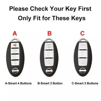 Чехол для автомобильного ключа из ТПУ для Nissan Qashqai X-Trail Versa Maxima Altima Rogue Murano Juke Tiida Infiniti FX35 QX60 Аксессуар