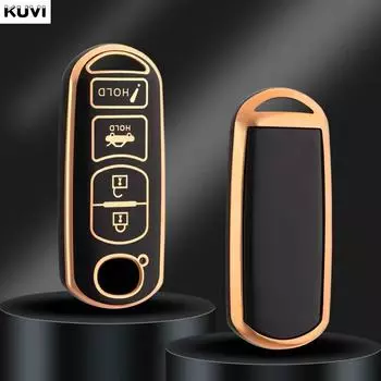 Чехол для автомобильного ключа из ТПУ с 4 кнопками, чехол-брелок для Mazda 2 3 5 6 BL BM GJ Atenza Axela Demio CX-3 CX3 CX-5 CX5 CX7 CX-9 CX8 Keyless