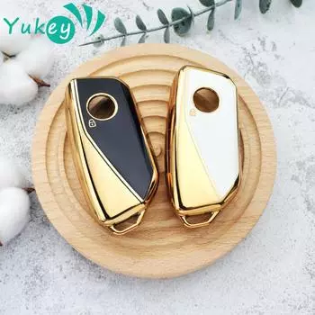 Чехол для автомобильного ключа из ТПУ, чехол-брелок для BMW 7 серии G70 G09 XM U06 G81 M3 I7 X7 G07 LCI IX I20 X1 U11 2023, защитный чехол без ключа чёрный