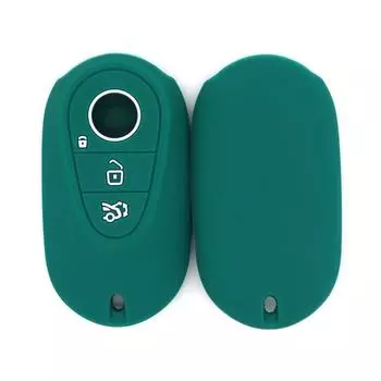 Чехол для автомобильного ключа подходит для Benz E300L c260l c200l a200l GLE glc300l GLA 200s с дистанционным управлением чёрный