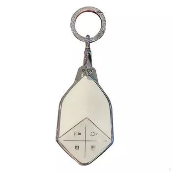 Чехол для автомобильного ключа, пылезащитный чехол, модификация, автоаксессуары, 4 кнопки, протектор, ТПУ белый