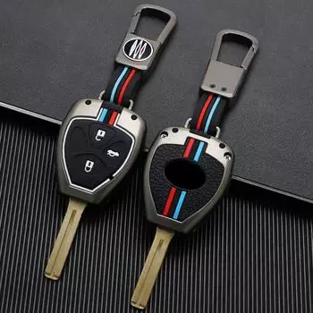 Чехол для автомобильного ключа Shell Fob для Toyota Auris HiLux Corolla Fortuner Prado Verso Camry Reiz Yaris Vitz Vios Rav4