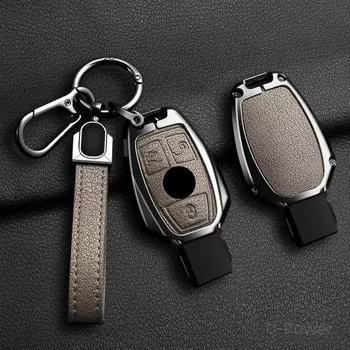 Чехол для автомобильного ключа в стиле сплава, чехол-брелок для Mercedes Benz ACES Class W213 W222 W223 W205 W206 W212 W176 GLC CLE CLA AMG X167