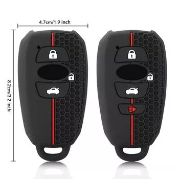 Чехол для автомобильного ключа, защитная сумка для Subaru WRX XV Crosstrek Legacy BRZ Forester Impreza STi Outback, аксессуары 3 buttons