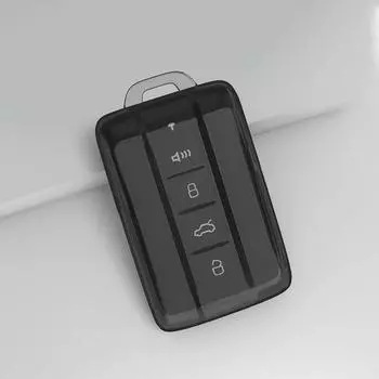 Чехол для автомобильного пульта дистанционного управления TPU, защитный чехол для Great Wall GWM WEY TANK 300 500 Tank300 Tank500 2025, аксессуары для брелока чёрный