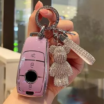 Чехол для автомобильного пульта дистанционного управления TPU для Mercedes Benz ACESG Class GLC CLA GLB CLE GLS W177 W205 W176 W213 W222 X167 AMG