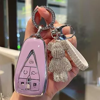 Чехол для автомобильного пульта дистанционного управления TPU для Changan UNIK CS35 Plus CS55 Plus CS75 Plus 2019 2020 Eado UNI-T Oushang X5 X7 EV