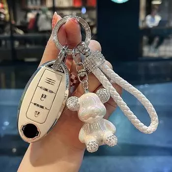 Чехол для автомобильного пульта дистанционного управления TPU для Nissan Qashqai J10 J11 X-Trail T31 T32 Juke Kicks Tiida Pathfinder Note для Infiniti