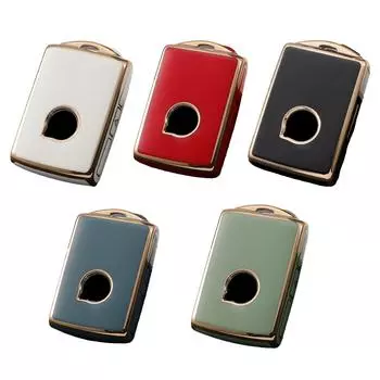 Чехол для автомобильного пульта дистанционного управления TPU для Volvo S60 S90 V90 XC40 XC60 XC90, защитный чехол для ключа, превосходный внешний вид белый