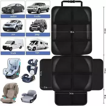 Чехол для автомобильного сиденья протектор для детей и подростков для Tesla Model 3 Y защитная накладка против грязи и ударов чехлы для автомобильных сидений аксессуары