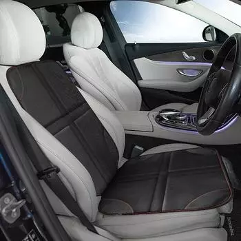 Чехол для автомобильного сиденья, защитный чехол для детей, детский органайзер для заднего сиденья, автомобильная подушка, защита сиденья, карманы для хранения из искусственной кожи чёрный