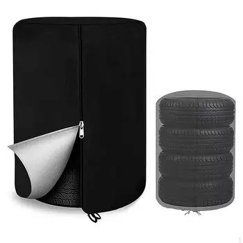 Чехол для автомобильной шины запасное колесо простая установка пылезащитный защита от снега и дождя для автофургона замена 73cmx110cm