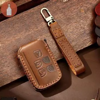 Чехол для автомобильных ключей для Land Rover Range Rover Evoque Discovery Sport Velar для Jaguar XE XF E-Pace F-Pace, аксессуары для ключей