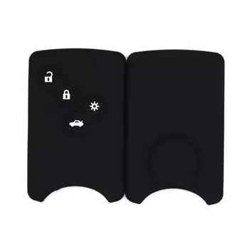Чехол для автомобильных ключей Renult KOLEOS Aokabin Fluense Talisman Latitude, чехол для дистанционного ключа, 4 кнопки Black