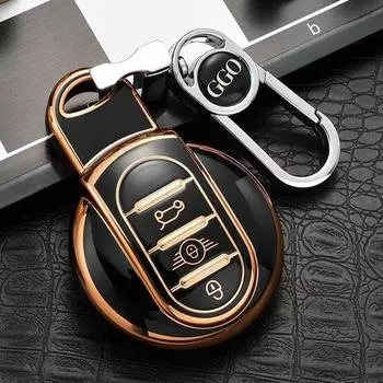 Чехол для автомобильных ключей с ремешком для ключей для BMW Mini COOPERS ONE JCW F56 F55 F54 F57 F60 R55 R56 R57 R58 R59 R60 S, брелок для родстера