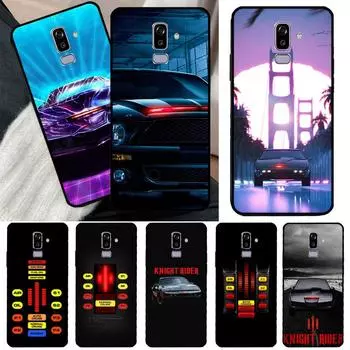 Чехол для автомобиля Knight Rider KITT для Samsung Galaxy J4 J6 Plus A3 A5 2017 J1 J3 J5 J7 2016 J8 A6 A7 A8 A9 2018 J3 2016 - J310