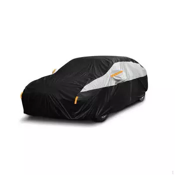 Чехол для автомобиля Защитный эластичный подол Защитные ветрозащитные ремни Универсальный Устойчивый к погодным условиям Водонепроницаемый