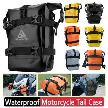 Чехол для бампера мотоцикла, водонепроницаемая сумка на заднее сиденье мотоцикла, универсальная дорожная сумка для багажа мотоцикла, дождевики